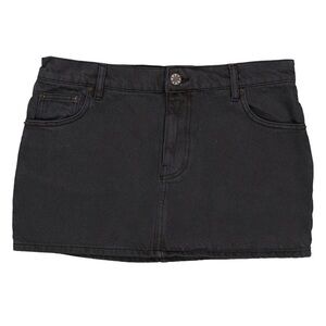 NWT ROTATE BLACK DENIM MINI SKIRT